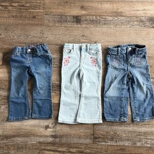 Toddler Girls Jeans Lot